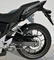 Ermax zadní blatník s krytem řetězu - Honda CB500X 2013-2015, mat black (matt gunpowder black metal) - 2/5