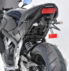 Ermax kryt sedla spolujezdce - Honda CBR650F 2014-2015, white/black mat - 2