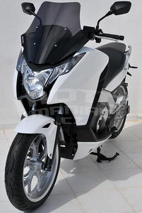 Ermax Sport plexi 48cm - Honda NC700D Integra 2012-2013, černé kouřové - 2