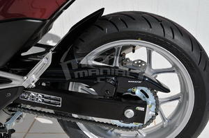 Ermax zadní blatník s krytem řetězu - Honda NC700D Integra 2012-2013, imitace karbonu - 2