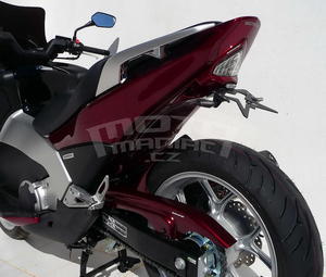 Ermax podsedlový plast - Honda NC700D Integra 2012-2013, metallic red (candy graceful red/R151) - 2
