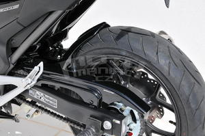 Ermax zadní blatník s krytem řetězu - Honda NC700S 2012-2013, imitace karbonu - 2