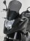 Ermax turistické plexi +10cm (45,5cm) - Honda NC700X 2012-2013, černé kouřové - 2/7