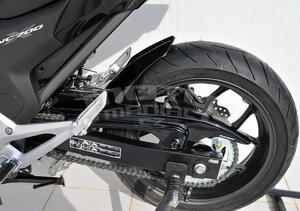Ermax zadní blatník s krytem řetězu - Honda NC700X 2012-2013, bez laku - 2