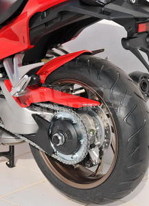 Ermax zadní blatník s krytem řetězu - Honda VFR800F 2014-2015, imitace karbonu - 2