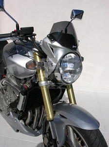 Ermax maska broušený hliník, černé plexi - Honda CB600F Hornet 2005-2006 - 2
