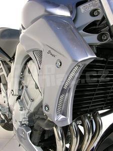 Ermax kryty chladiče - Yamaha FZ6/S2 2004-2011, FZ6/S2 2004/2010 imitace karbonu - 2