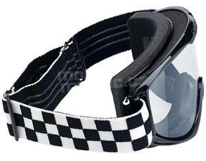 Biltwell Checkers moto brýle černé - 2