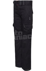 John Doe Cargo Kevlar Slim kalhoty s úzkým střihem černé - 2