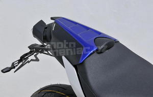 Ermax kryt sedla spolujezdce - Yamaha MT-10 2016, modrá metalíza/šedá matná antracit (moto race blu) - 2