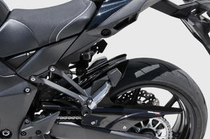 Ermax zadní blatník s krytem řetězu - Kawasaki Z1000SX 2017, imitace karbonu - 2