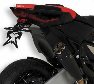 Ermax podsedlový plast s držákem SPZ - Honda X-Adv 2017-2018, imitace karbonu - 2