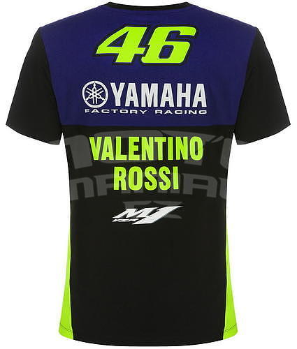Valentino Rossi VR46 triko pánské - edice Yamaha - 2