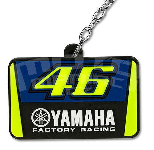 Valentino Rossi VR46 přívěsek na klíče - edice Yamaha - 2
