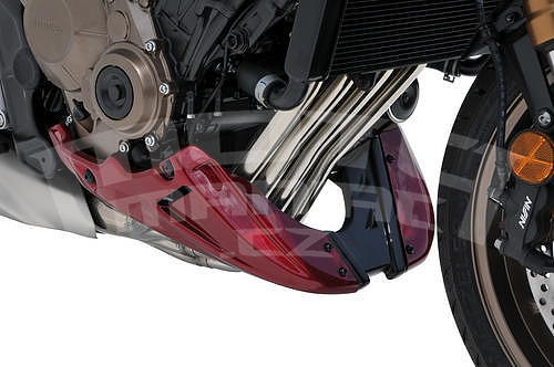 Ermax kryt motoru 3-dílný - Honda CB650R Neo Sports Café 2019, černá metalíza (Graphite Black NHB01EB) - 2