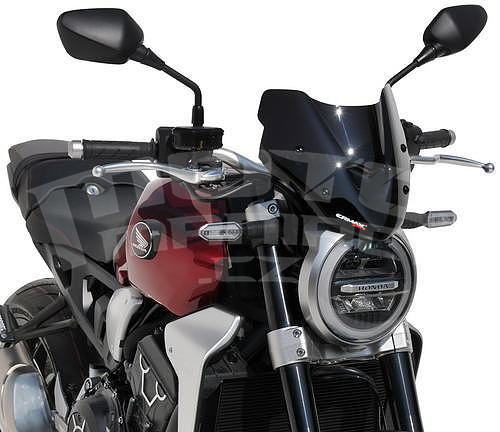 Ermax plexi větrný štítek 22cm - Honda CB1000R Neo Sports Café 2018-2019, černé kouřové - 2