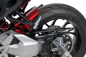 Ermax zadní blatník s AL krytem řetězu - Honda CB1000R Neo Sports Café 2018-2019, imitace karbonu - 2/7