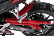 Ermax zadní blatník s krytem řetězu - Honda CBR500R 2019, imitace karbonu - 2/7