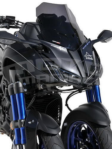 Ermax Sport plexi 35cm - Yamaha Niken 2018-2019, šedé satin - 2