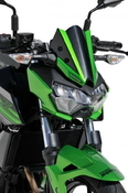 Ermax lakovaný větrný štítek 25cm - Kawasaki Z400 2019, zelená perleť/černá metalíza (Candy Lime green 3 51P, Metallic Spark Black  660/15Z) - 2/7