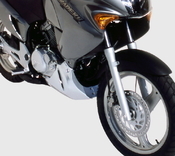 Ermax kryt motoru - Honda XL125V Varadero 2001-2006, světle šedá metalíza (Force Silver Metallic NH411M) - 2/5