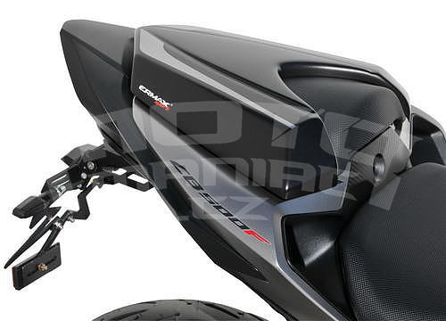 Ermax kryt sedla spolujezdce - Honda CB500F 2019-2020, černá matná (Matt Gunpowder Black Metallic NH436M) - 2