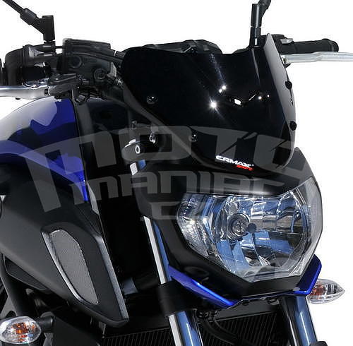 Ermax Hypersport plexi štítek 18cm - Yamaha MT-07 2018-2020, modré satin - 2
