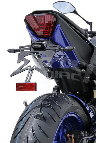 Ermax podsedlový plast s držákem SPZ - Yamaha MT-07 2018-2020, modrá metalíza 2018-2019 (Deep Purplish Blue Metallic, Yamaha Blue DPBMC) - 2