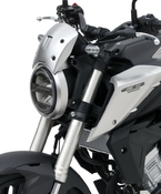 Ermax lakovaný větrný štítek 19cm - Honda CB125R 2018-2020, imitace kartáčovaný hliník 2018-2020 - 2/7