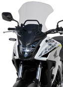 Ermax turistické plexi 47cm, montážní sada - Honda CB500X 2019-2020, černé kouřové - 2/7