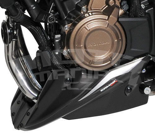 Ermax kryt motoru - Honda CB500X 2019-2020, černá matná (Mat Gunpowder Black Metallic NH436) - 2