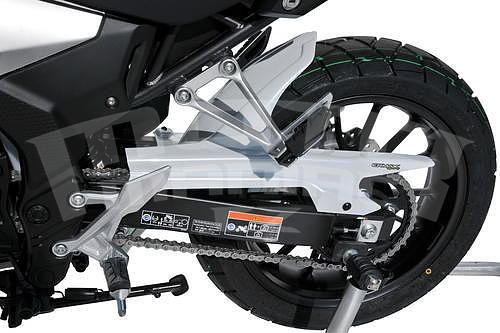 Ermax zadní blatník s krytem řetězu - Honda CB500X 2019-2022, černá matná (Mat Gunpowder Black Metallic NH436) - 2