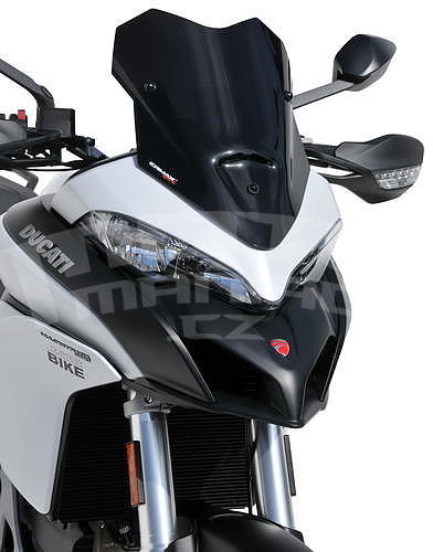 Ermax Sport plexi 39cm - Ducati Multistrada 1260 2018-2020, šedé satin - 2