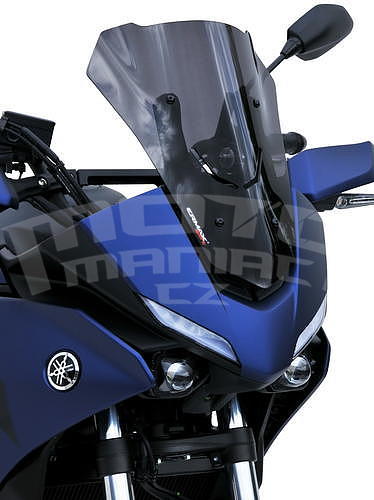 Ermax sport plexi 36cm - Yamaha Tracer 700 2020, černé kouřové - 2