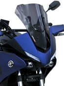 Ermax sport plexi 36cm - Yamaha Tracer 700 2020, černé kouřové - 2/6