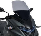Ermax originální plexi 52,5cm - Yamaha Tricity 300 2020-2021, černé neprůhledné - 2/5