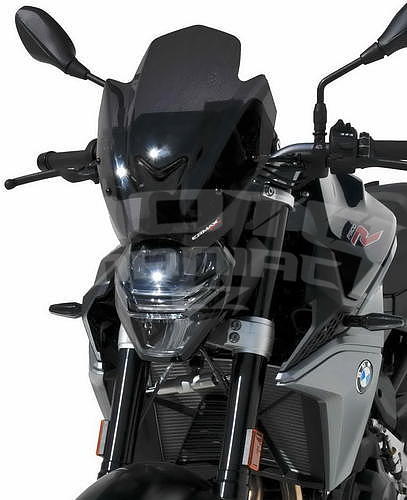 Ermax Sport plexi 36cm - BMW F 900 R 2020-2021, černé neprůhledné - 2