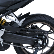Ermax zadní blatník ALU krytem řetězu - Honda CB650R 2021, černá matná (Mat Gunpowder Black Metallic NH436) - 2/7