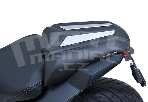Ermax kryt sedla spolujedce - Honda CB650R 2021, černá matná (Mat Gunpowder Black Metallic NH436) - 2