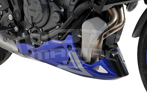 Ermax kryt motoru 3-dílný - Yamaha MT-07 2021, modrá metalíza/šedá mat 2021 (Icon Blue/Icon Grey) - 2
