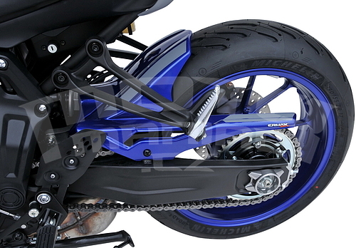 Ermax zadní blatník s krytem řetězu - Yamaha MT-07 2021, modrá metalíza/šedá mat 2021 (Icon Blue/Icon Grey) - 2
