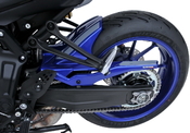 Ermax zadní blatník s krytem řetězu - Yamaha MT-07 2021, modrá metalíza/šedá mat 2021 (Icon Blue/Icon Grey) - 2/4