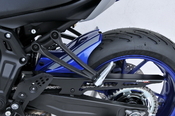 Ermax zadní blatník s ALU krytem řetězu - Yamaha MT-07 2021, imitace karbonu - 2/6