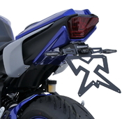Ermax podsedlový plast s držákem SPZ - Yamaha MT-07 2021, modrá metalíza 2021 (Icon Blue) - 2/7