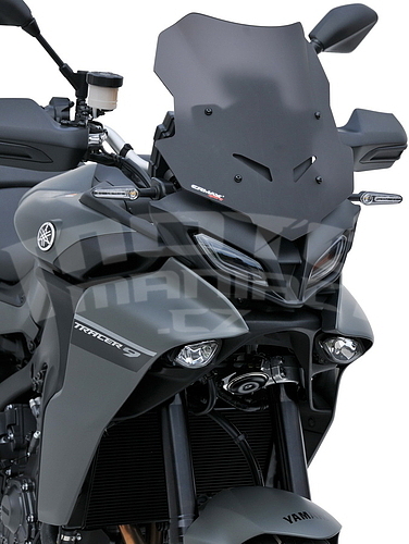 Ermax Sport plexi 36cm - Yamaha Tracer 9 2021-2022, černé kouřové - 2