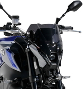 Ermax Sport plexi štítek 21cm - Yamaha MT-09 2021-2022, černé kouřové - 2/5
