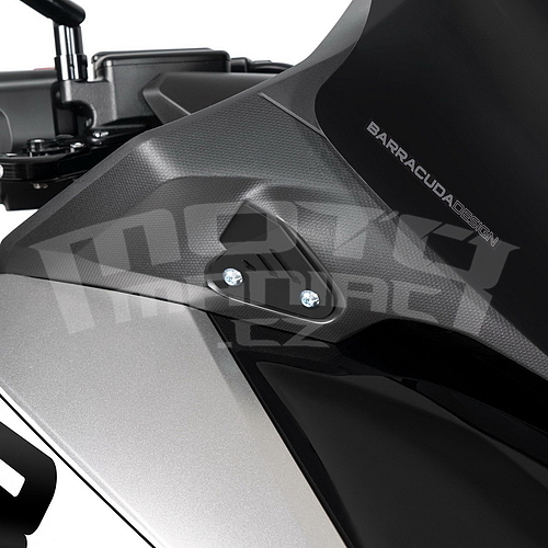 Barracuda krytky otvorů orig. zrcátek set - Honda Forza 750 2021-2022 - 2