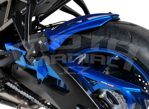 Ermax zadní blatník s krytem řetězu - Suzuki GSX-S1000GT 2022-2023, modrá metalíza (Metallic Triton Blue YSF) - 2