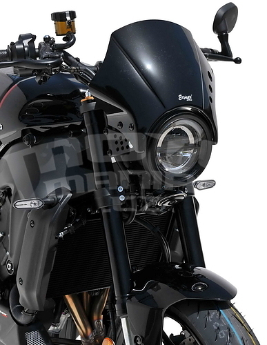 Ermax lakovaná maska - Yamaha XSR900 2022-2023, univerzální černá matná (Ermax Black Line) - 2