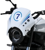 Ermax lakovaná maska - Yamaha XSR700 2022-2023, trikolóra Historic (bílá, světle modrá, tmavě modrá) - 2/4